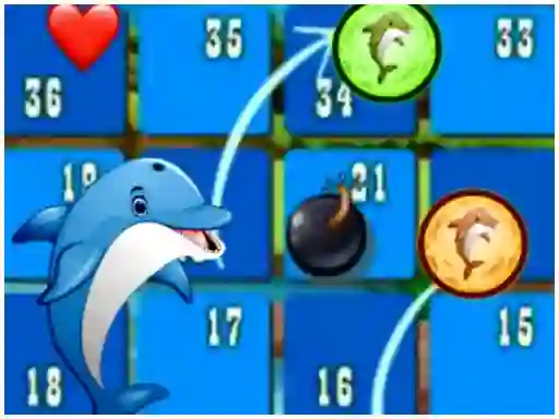 Joc Dolphin Dice Race on-line