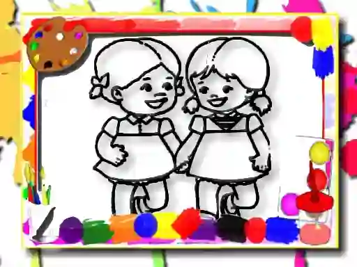 Joc Kids Coloring Time on-line