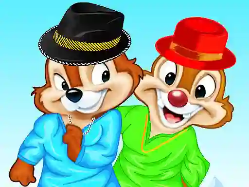Joc Chip n Dale Dressup on-line