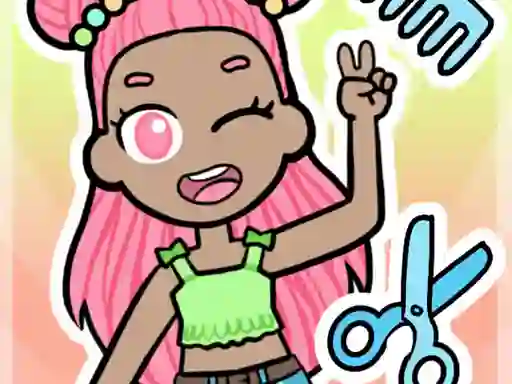 Joc Cute dress-up game on-line