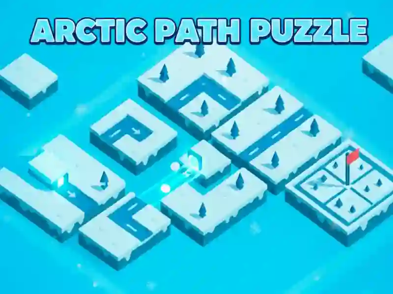 Joc Arctic Path Puzzle on-line