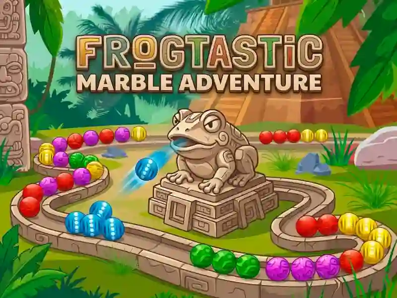 Joc Frogtastic Marble Adventure on-line