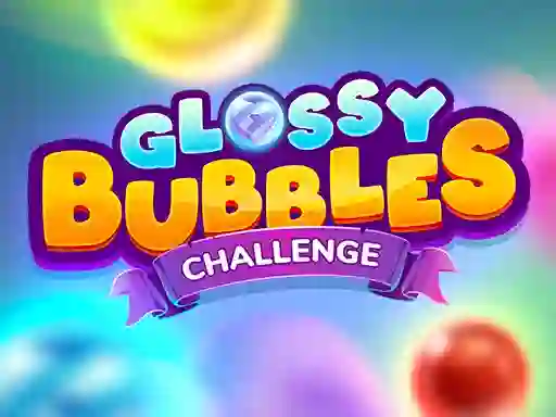 Joc Glossy Bubble Challenge on-line
