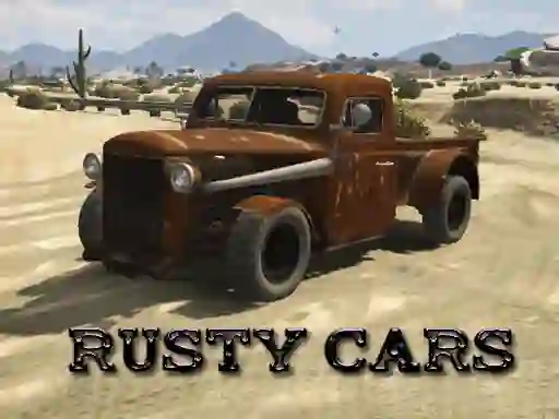 Joc Rusty Cars Jigsaw on-line