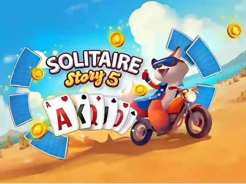 Joc Solitaire Story TriPeaks 5 on-line