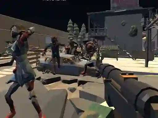 Joc Zombie Virus FPS on-line