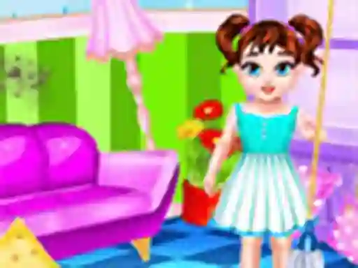 Joc Baby Taylor Messy Home Cleaning on-line