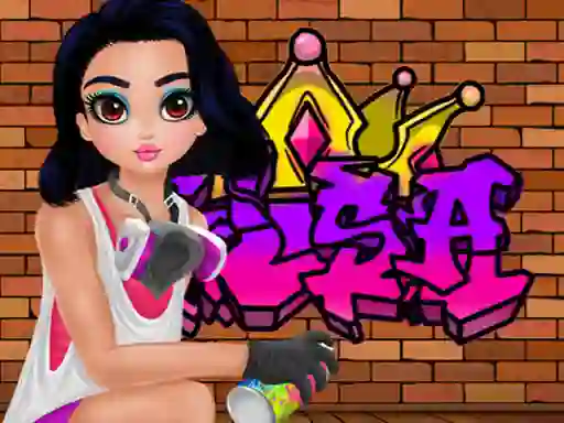 Joc Princess Cool Graffiti on-line