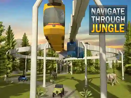 Joc Elevated Train Driving Simulator Sky Tram Driver on-line