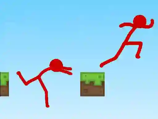 Joc Stickman Parkour on-line