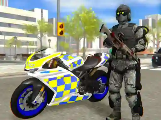 Joc Police Bike City Simulator on-line