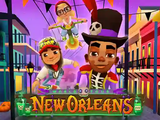 Joc Subway Surfers: Orleans Halloween on-line