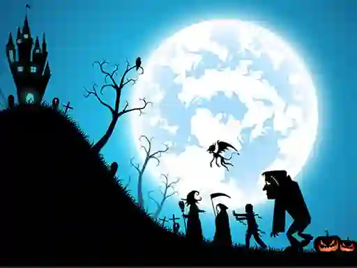 Joc Happy Halloween Jigsaw on-line
