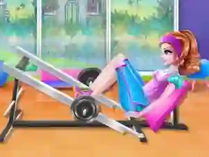 Joc Princesses: fitness against fat on-line