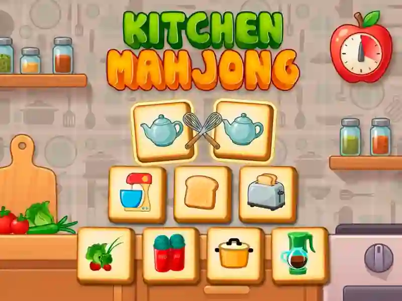 Joc Kitchen mahjong on-line