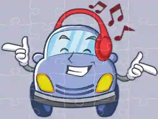 Joc Smiling Cars Jigsaw on-line