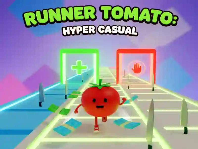 Joc Runner Tomato: Hyper Casual on-line