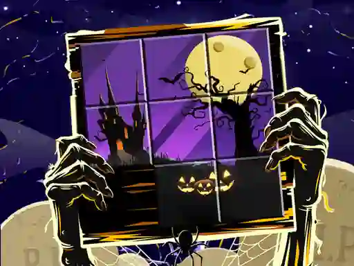 Joc Puzzle Slide Terror on-line