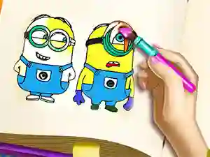 Joc Mini Coloring Book on-line