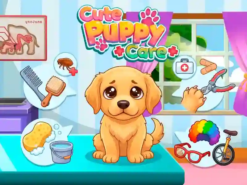 Joc Cute Puppy Care on-line