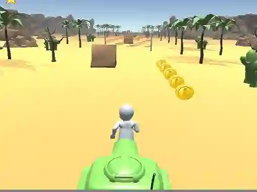 Joc 3D Desert Parkour on-line