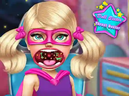 Joc Doll Sister Throat Doctor on-line