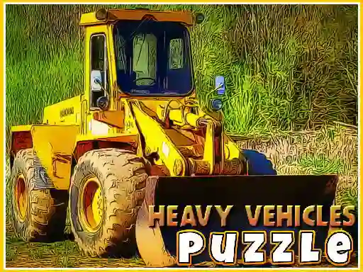 Joc Heavy Vehicles Puzzle on-line