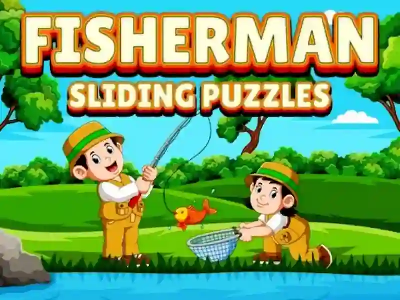 Joc Fisherman Sliding Puzzle on-line