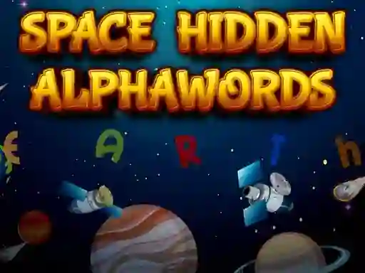 Joc Space Hidden AlphaWords on-line