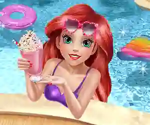 Joc Mermaid Princess Pool Time on-line