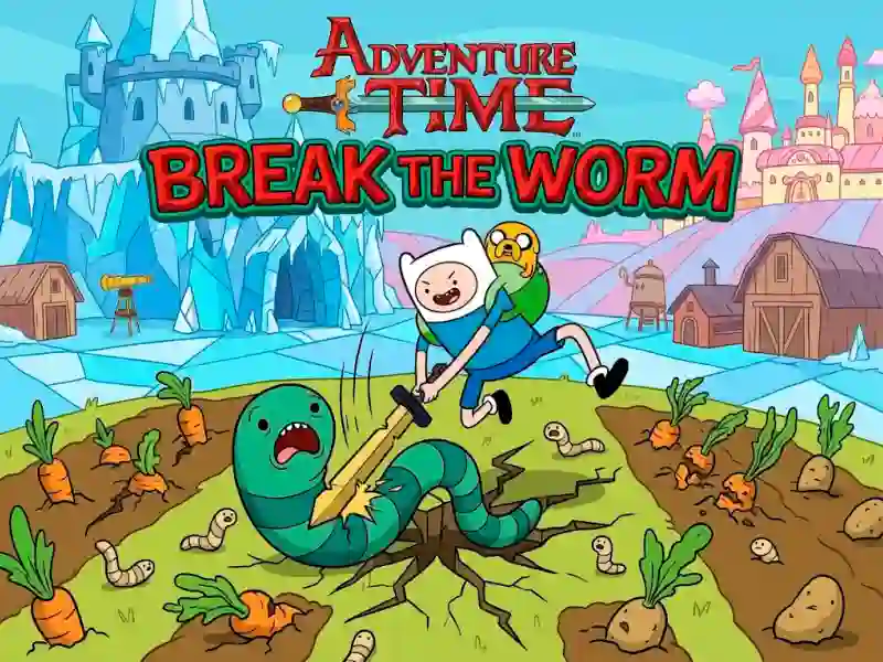 Joc Adventure Time Break the Worm on-line