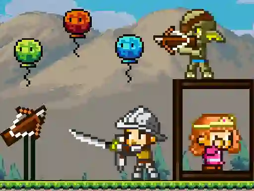 Joc Pixel Archer Save The Princess on-line