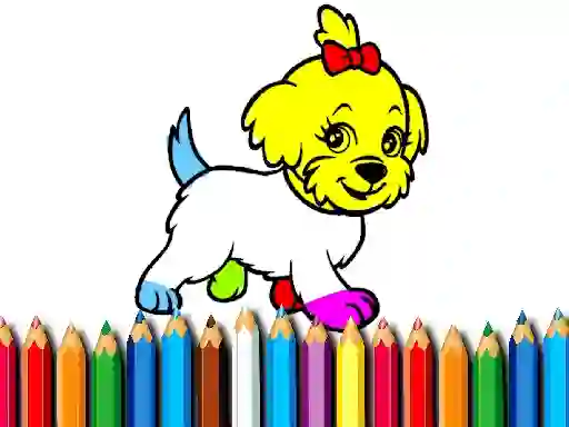 Joc Back To School: Doggy Coloring Book on-line