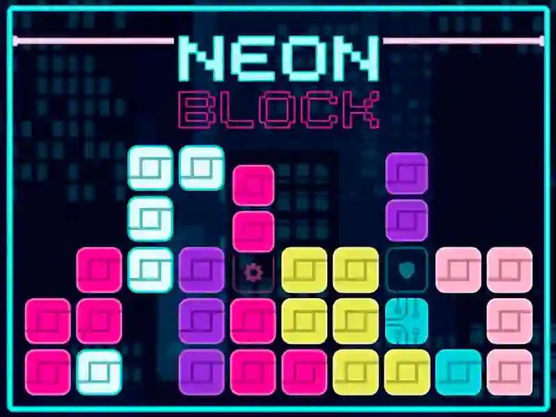 Joc Neon Block on-line