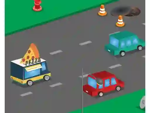 Joc Food Rush Traffic on-line