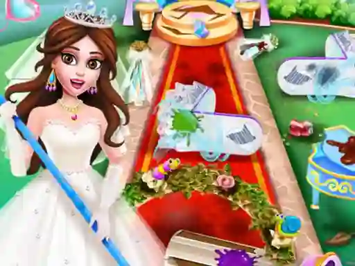 Joc Princess Wedding Cleaning on-line