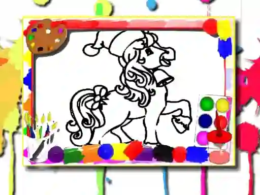 Joc Horse Coloring Book on-line
