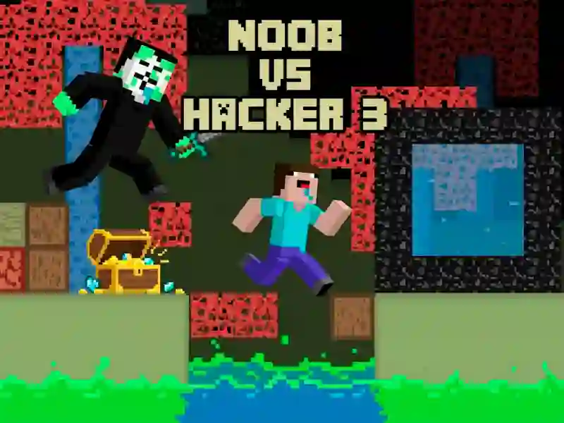 Joc Noob vs Hacker on-line