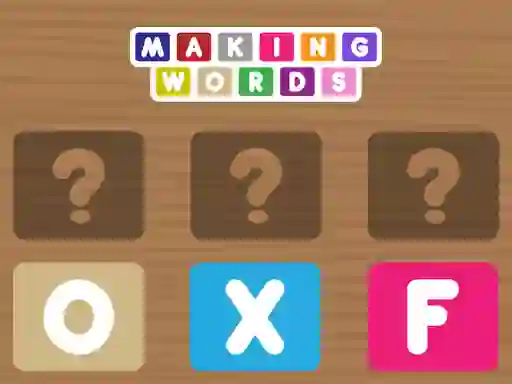 Joc Making Words on-line