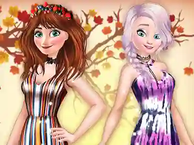 Joc Princesses BFFs Fall Party on-line