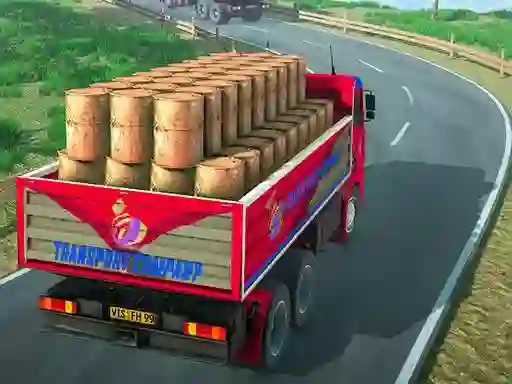 Joc Indian Truck Driver Cargo Duty Delivery on-line