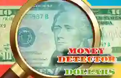 Joc Money Detector: Dollars on-line