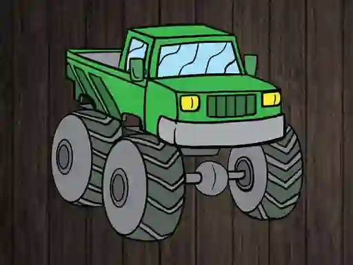 Joc Monster Truck Jigsaw on-line
