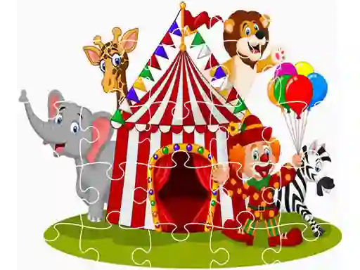 Joc Party Animals Jigsaw on-line