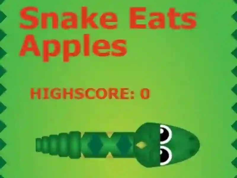 Joc Snake Eats Apples on-line