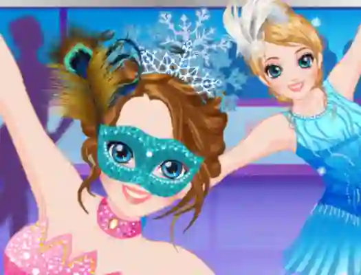 Joc Ice Skater Princess Dressup on-line