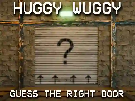 Joc Huggy Wuggy Guess the right door on-line