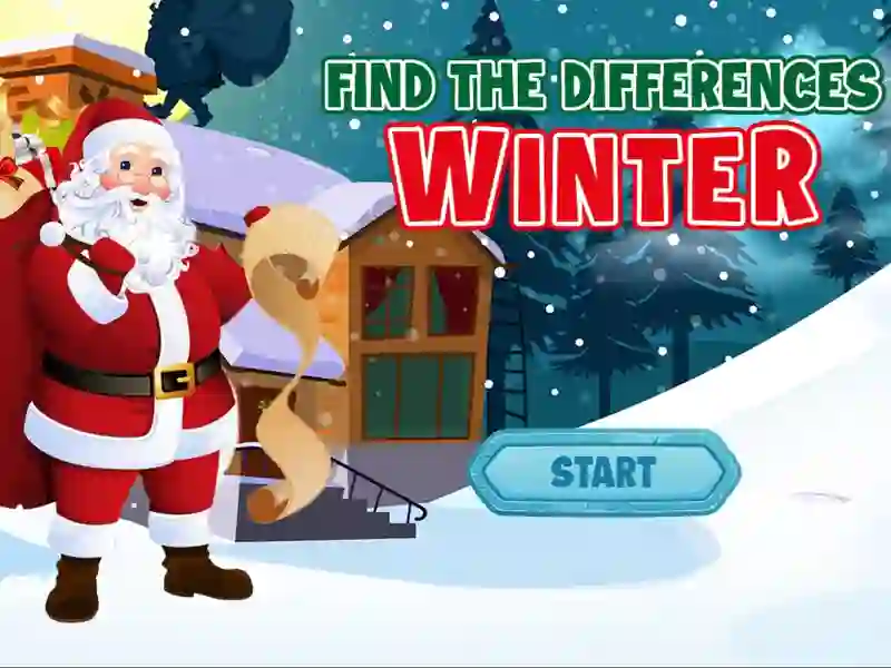 Joc Find The Differences Winter on-line