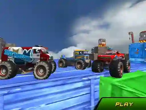 Joc Monster Truck Stunts Sky Driving on-line