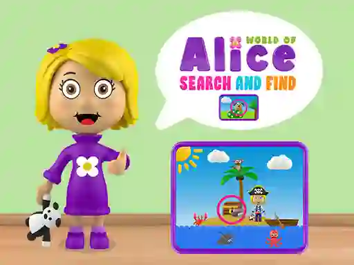 Joc World of Alice Search and Find on-line